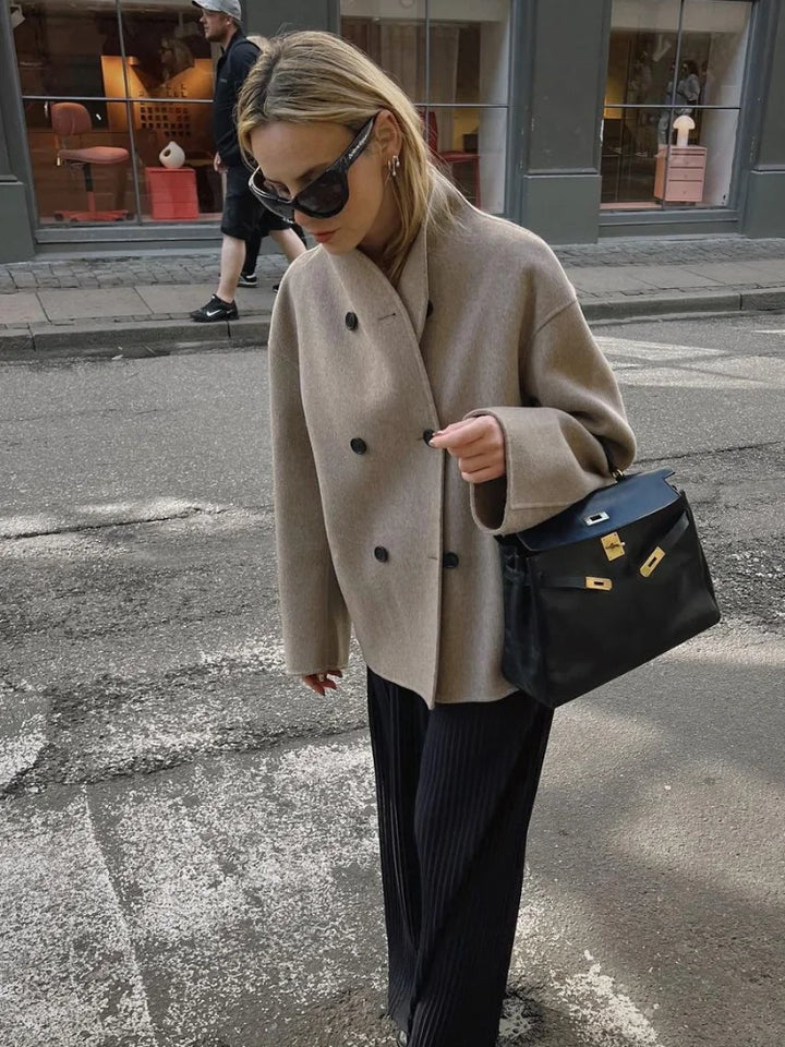 Valérie - Manteau en laine