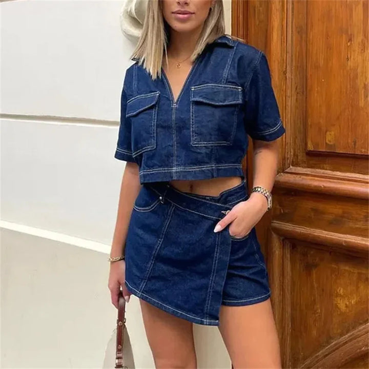 Romy | Denim Set