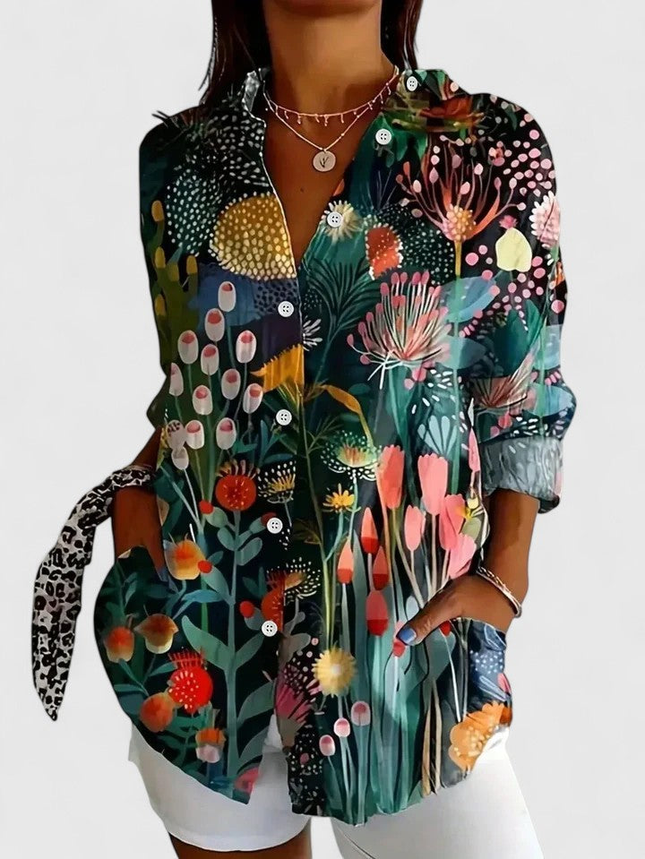 Liyana | Printed Blouse
