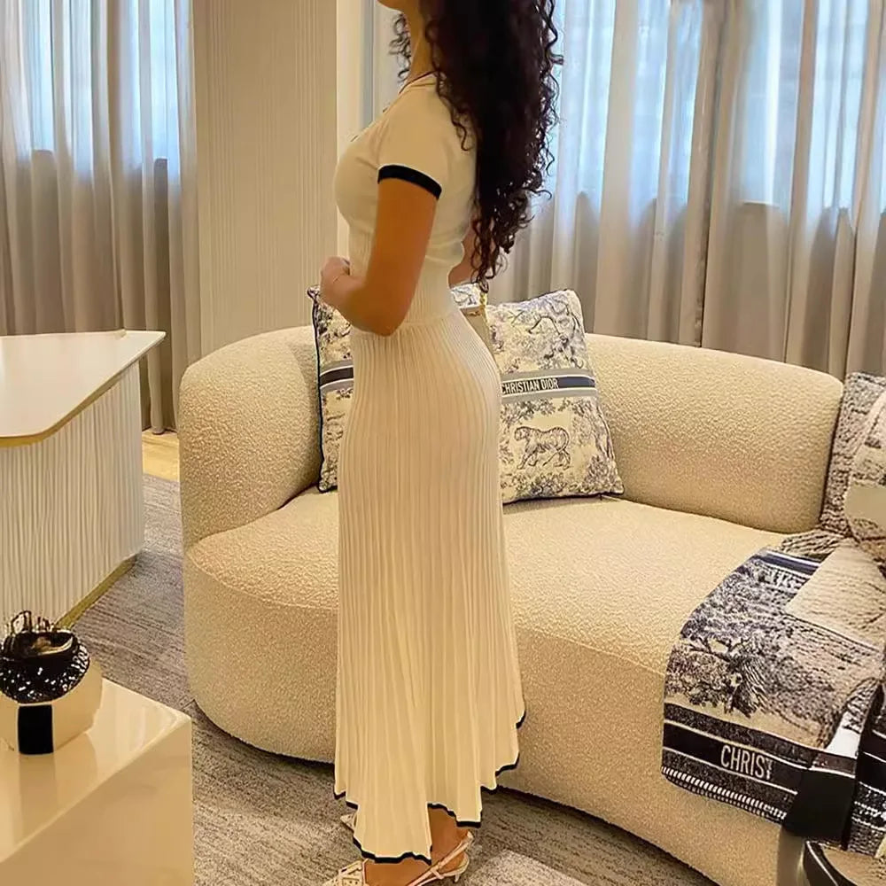 Colette | Pleated Two-Piece Set