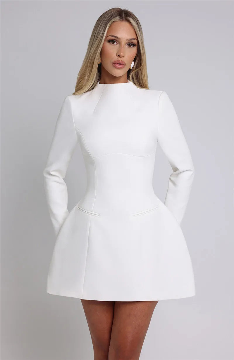 Anara | High Neck Mini Dress