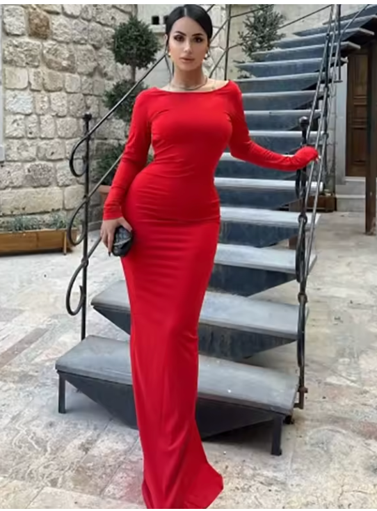 Gigi | Sculpted Backless Dress