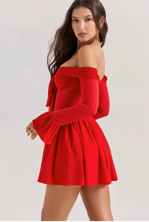 Madeleine | Off-Shoulder Mini Dress