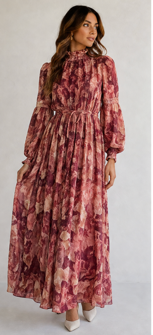 Rosaline | Floral Maxi Dress