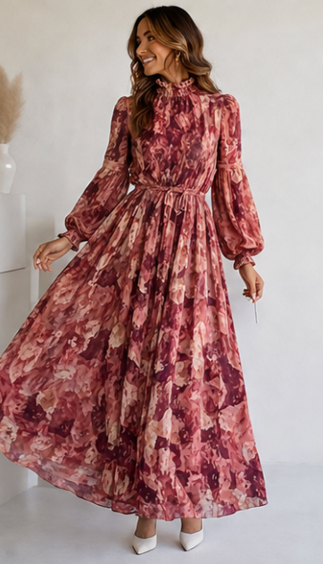 Rosaline | Floral Maxi Dress