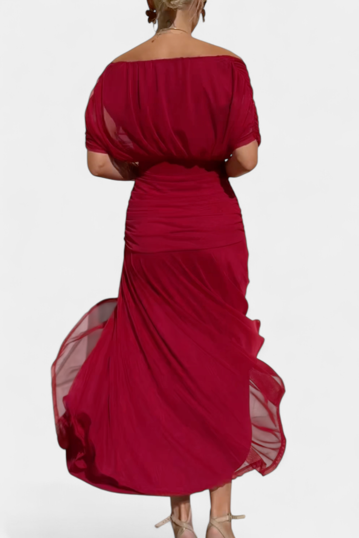 Adriana | Floral Pleated Dress