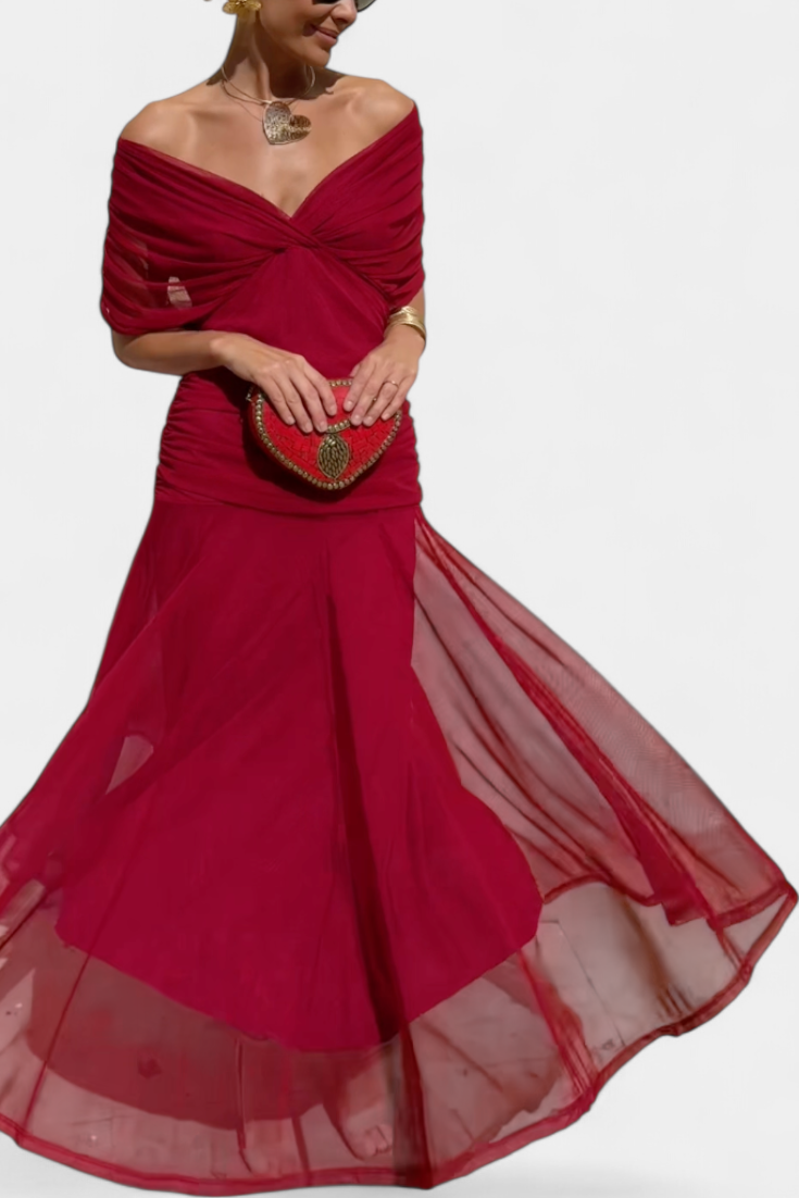 Adriana | Floral Pleated Dress