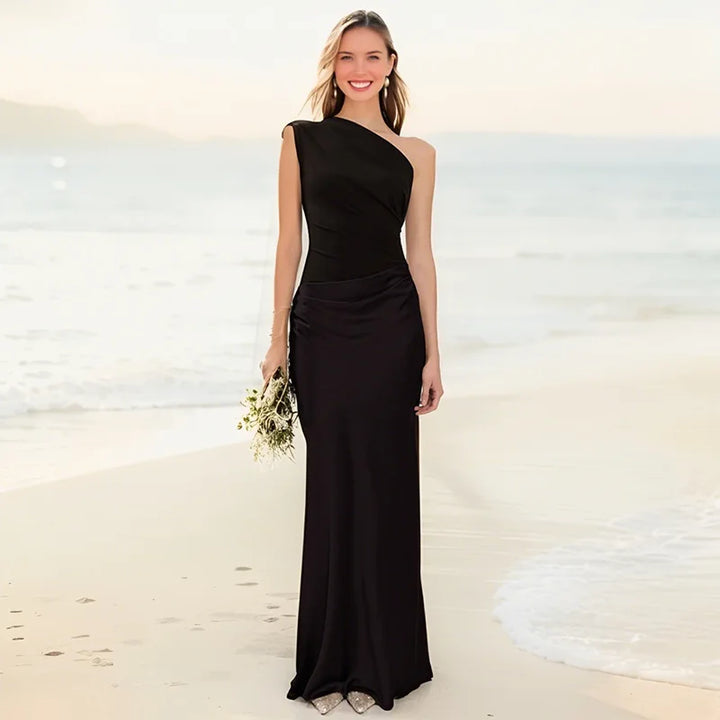 Avelora | One-Shoulder Maxi Dress