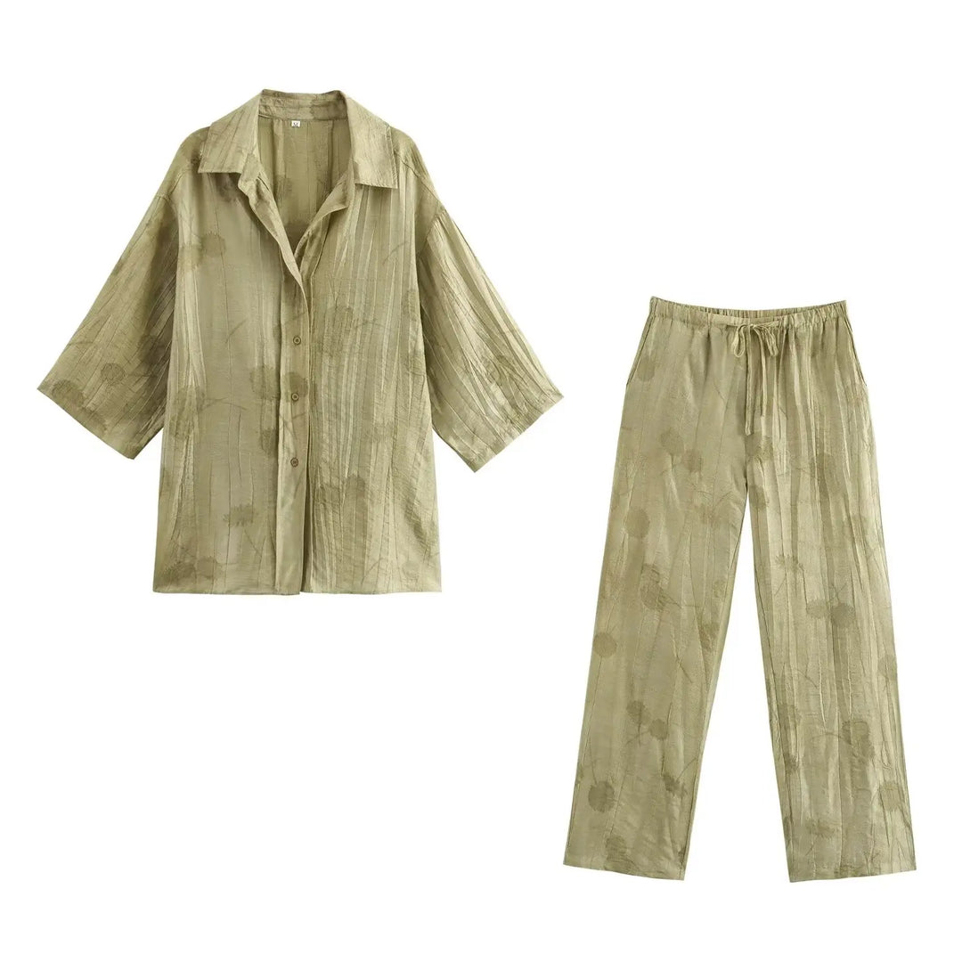 Cherine | Printed Two-Piece Set