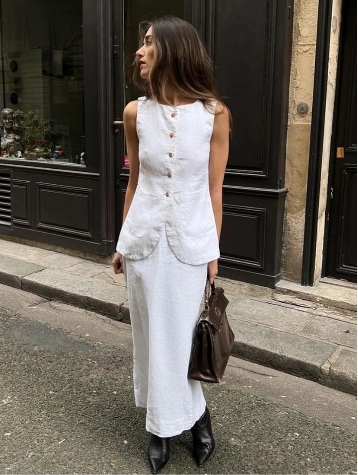 Lou-Anne | Cotton Two-Piece Set