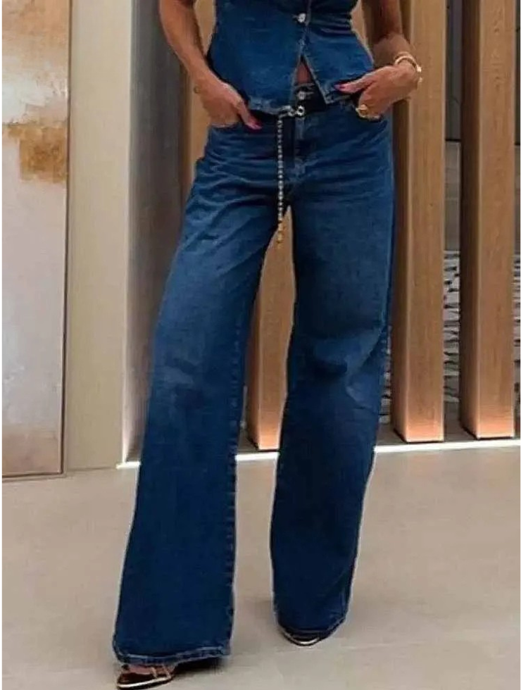 Soleil | Denim Two-Piece Set