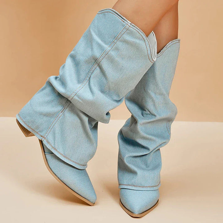 Cirelle | Denim Boots