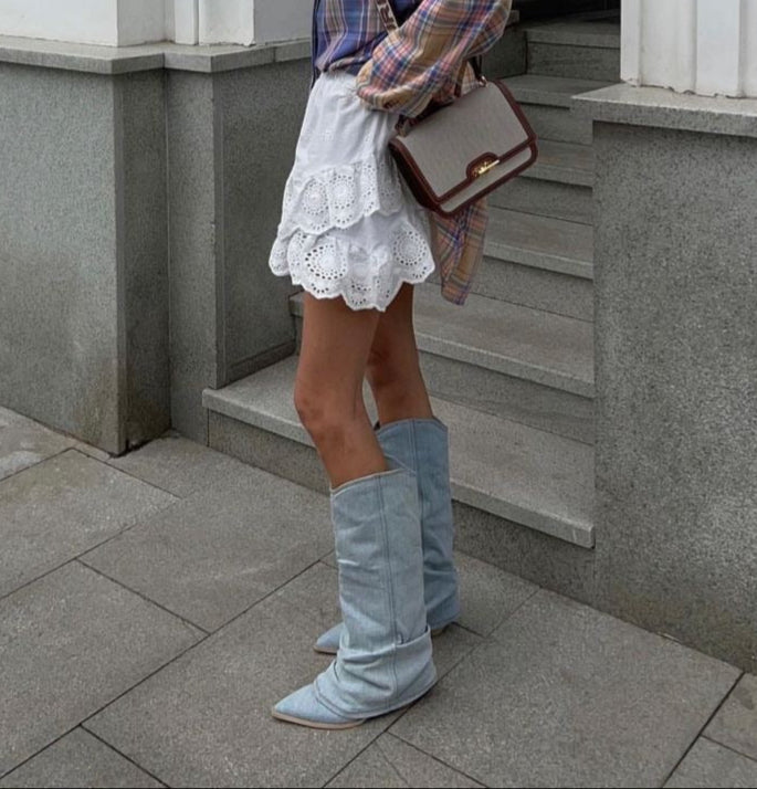 Cirelle | Denim Boots