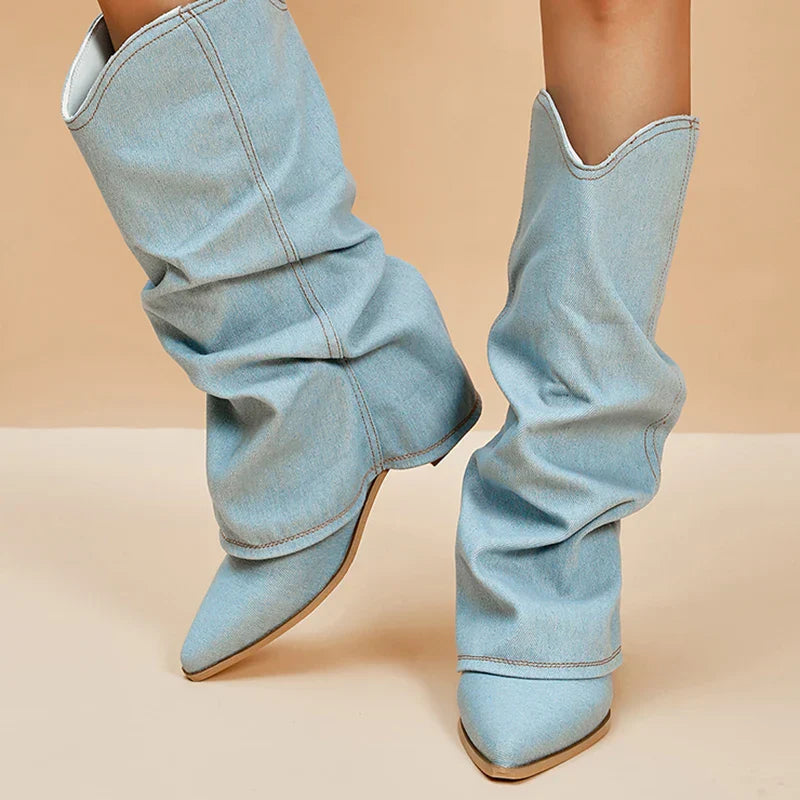 Cirelle | Denim Boots