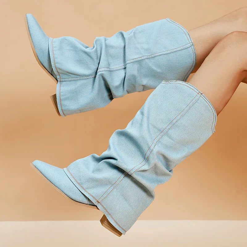 Cirelle | Denim Boots