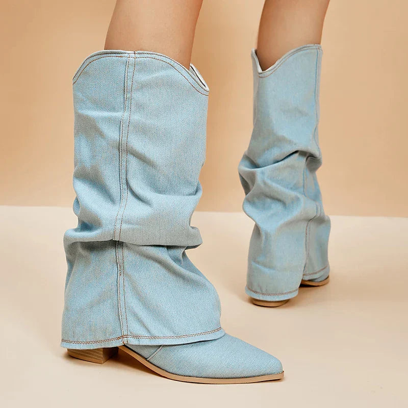 Cirelle | Denim Boots