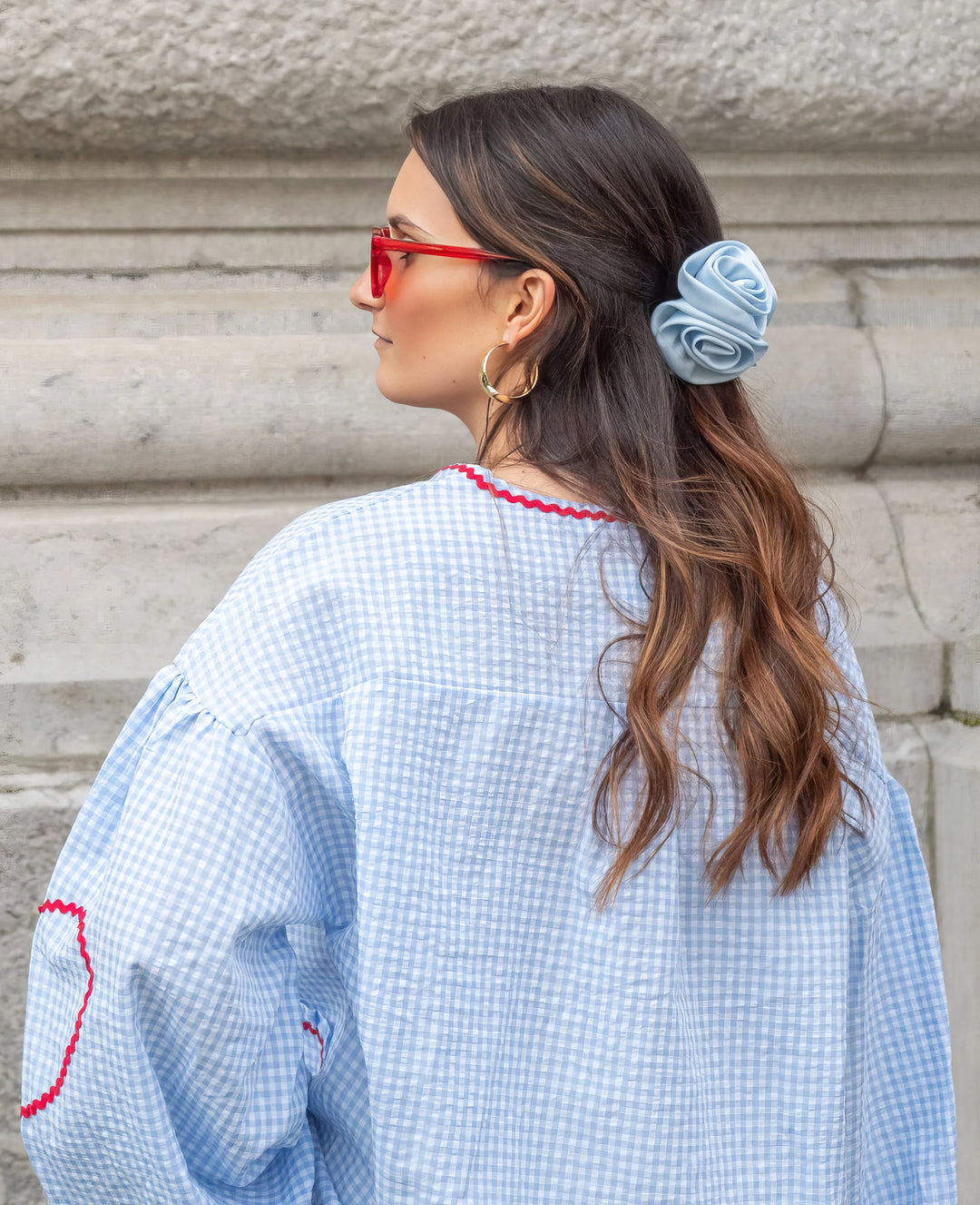 Seraya | Heart Print Top