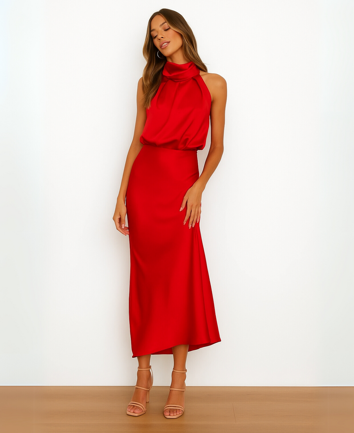 Althéa | Draped Midi Dress