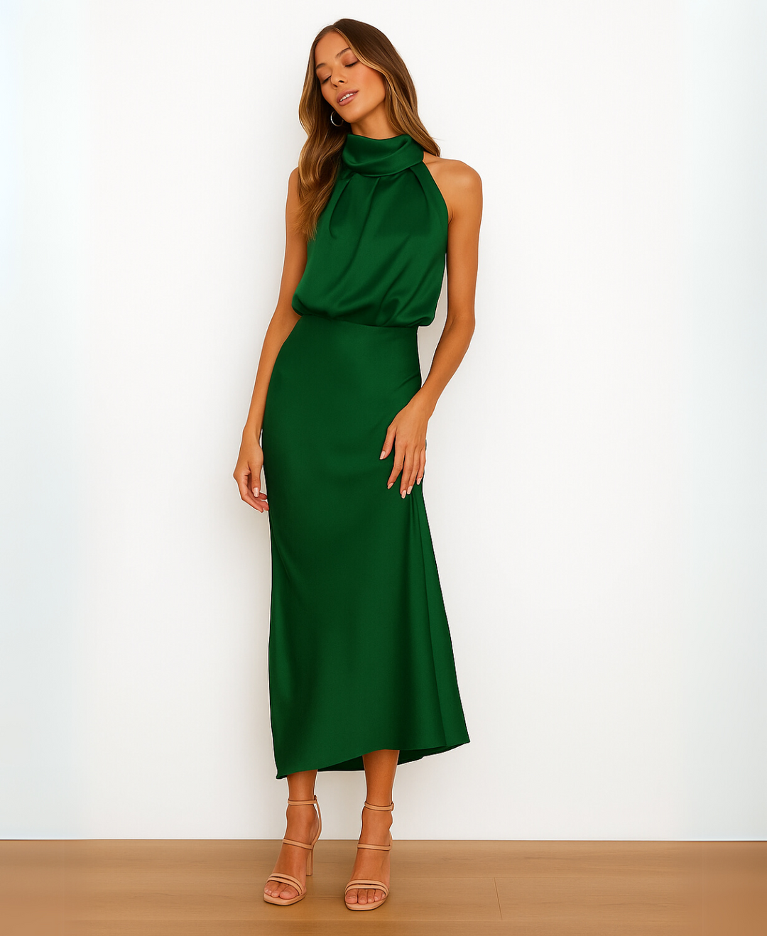 Althéa | Draped Midi Dress