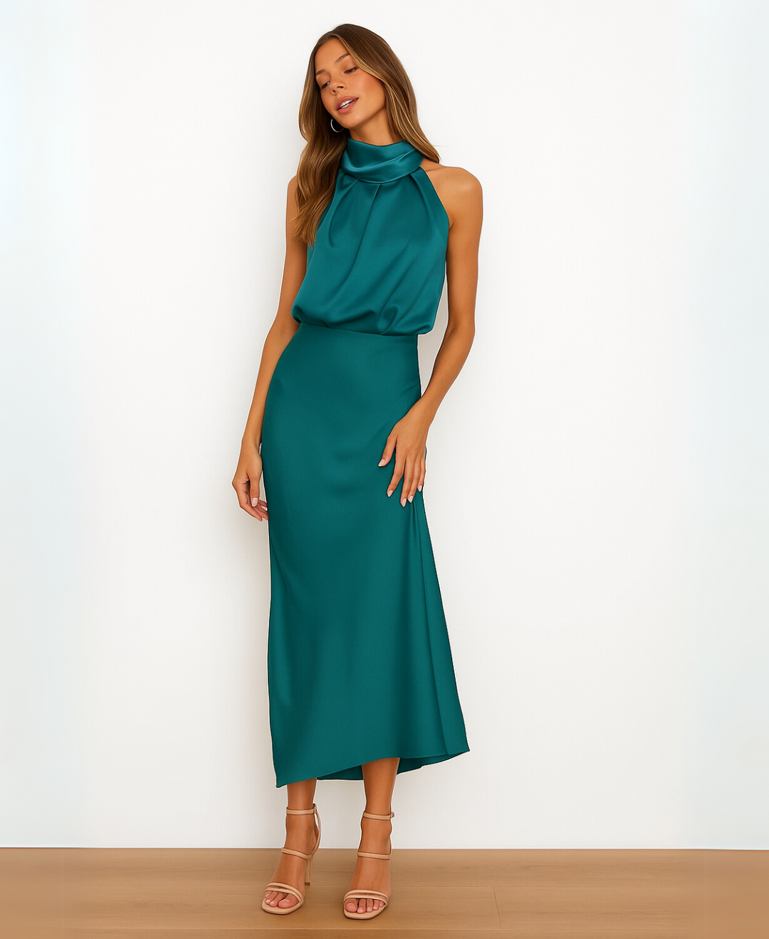 Althéa | Draped Midi Dress