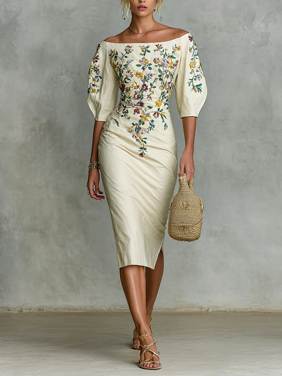 Joly | Off-Shoulder Floral Dress