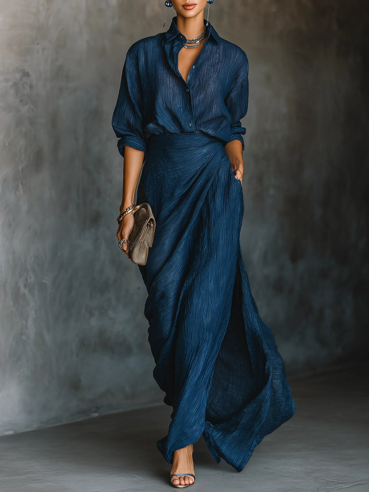 Lowen | Linen Blend Maxi Dress