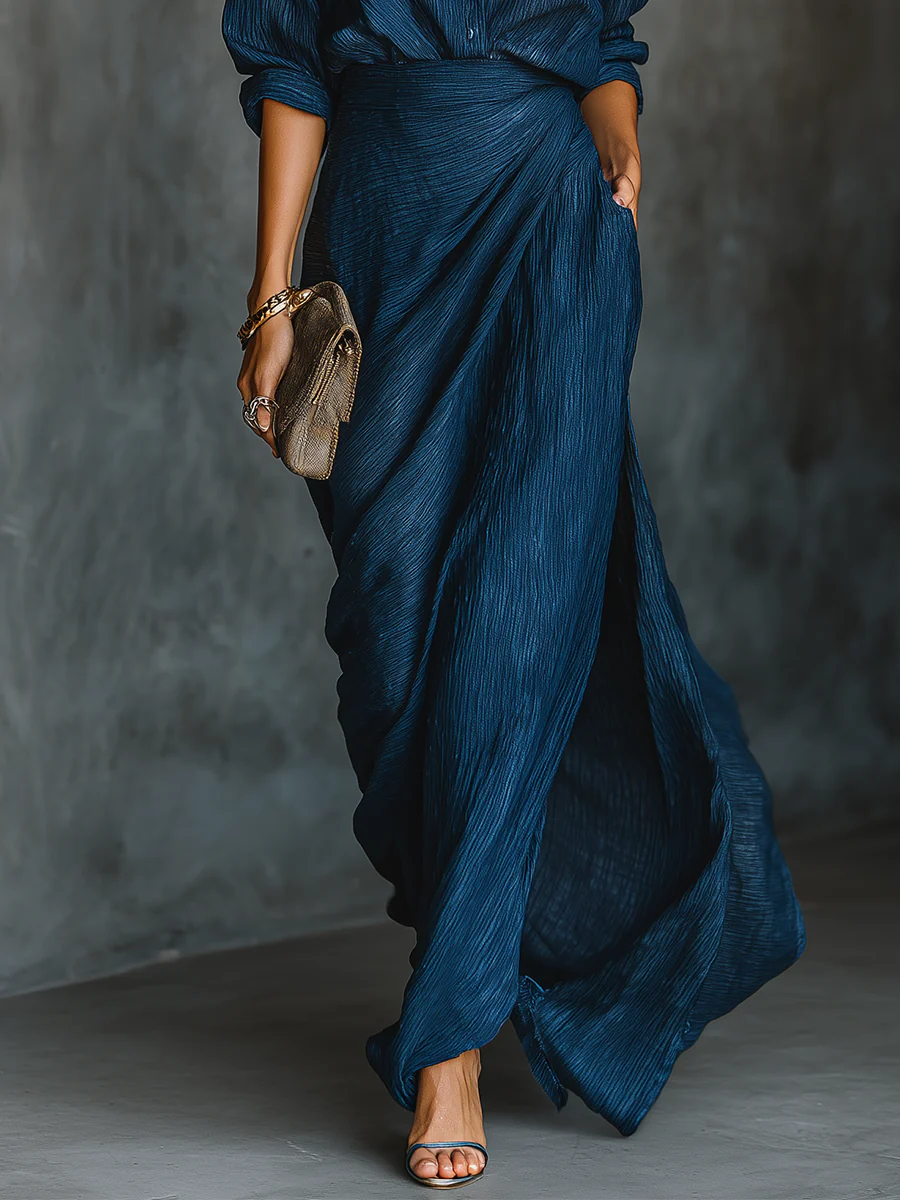 Lowen | Linen Blend Maxi Dress