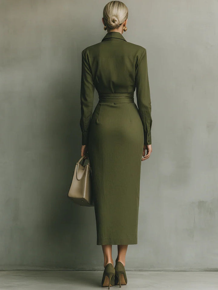 Marissa | Draped Maxi Dress