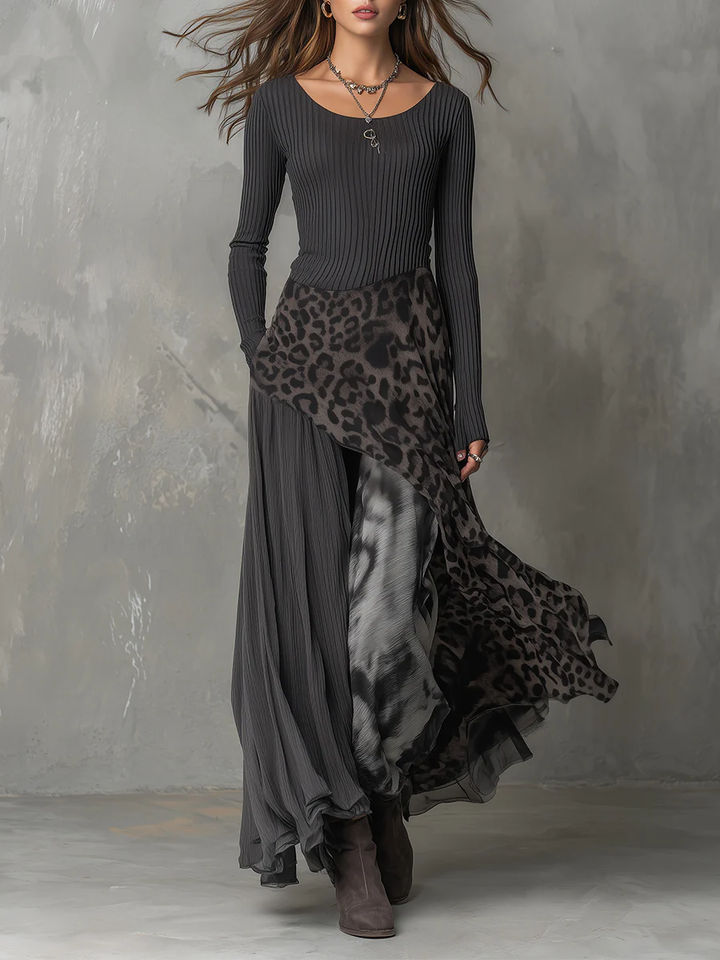 Brandi | Printed Maxi Dress