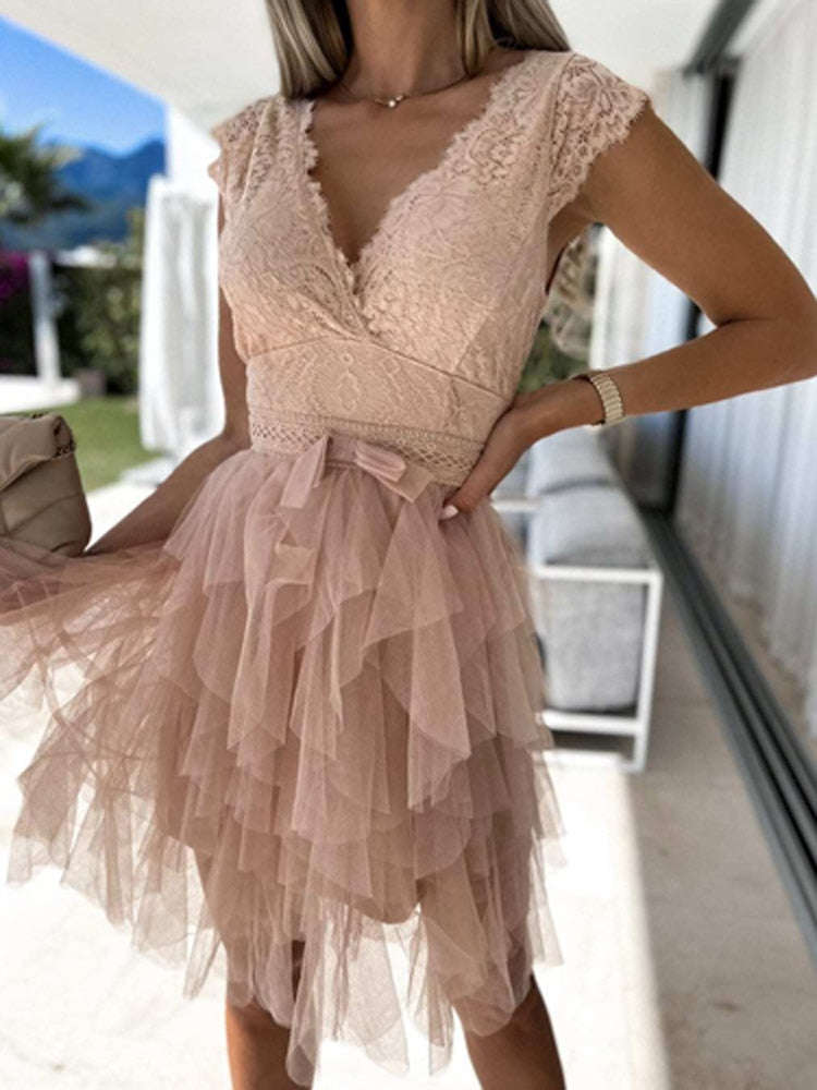 Amare | Robe Mini en Tulle