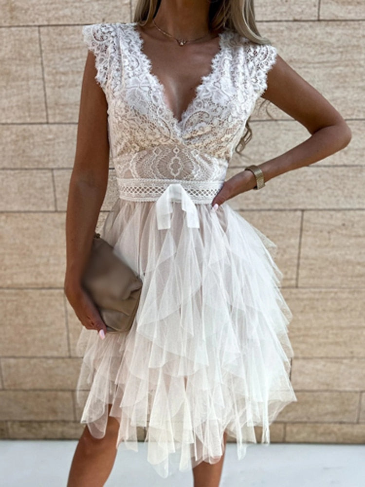 Amare | Robe Mini en Tulle