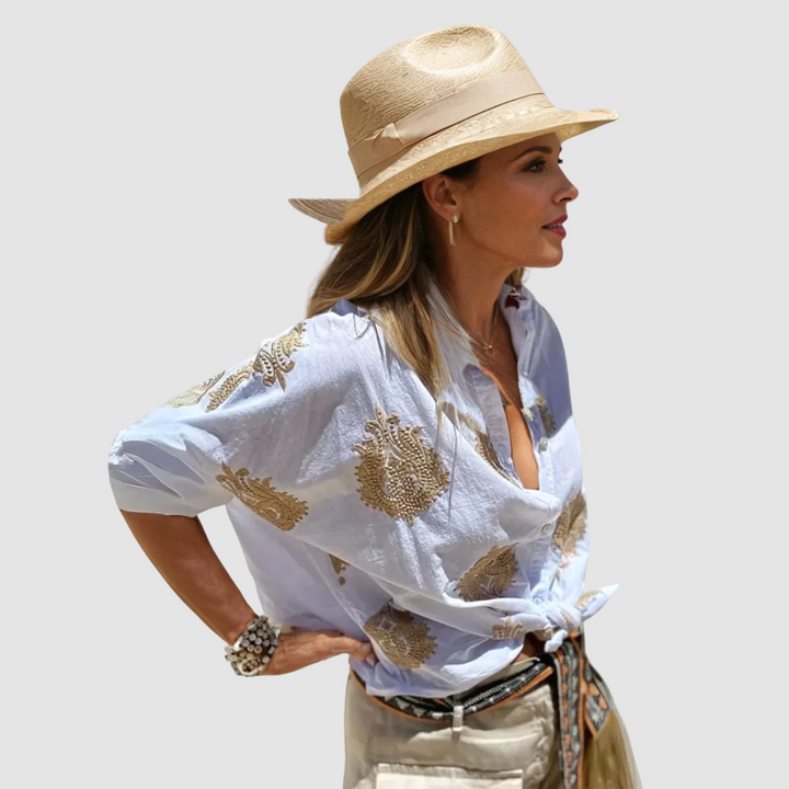 Elvéra | Printed Flow Blouse