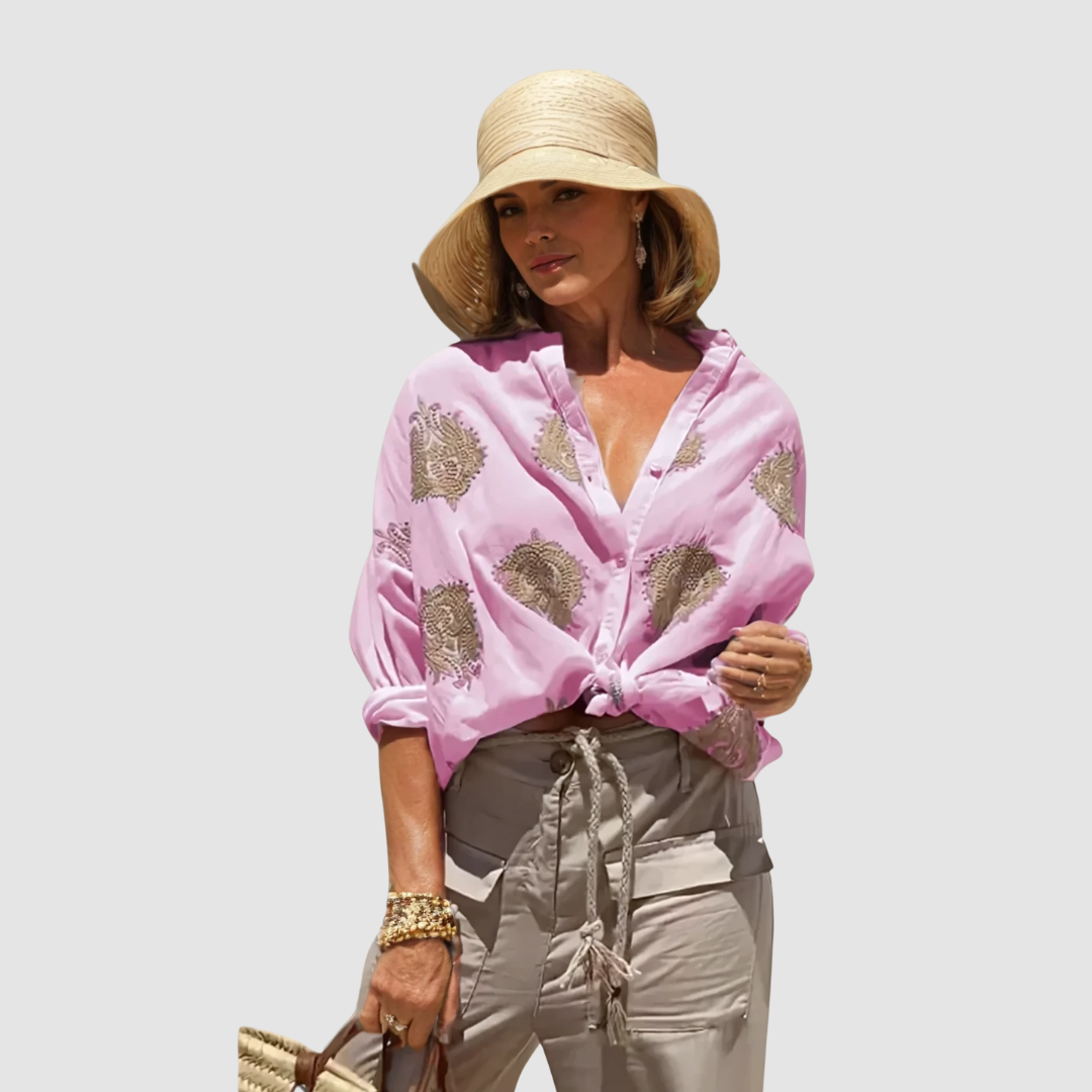 Elvéra | Printed Flow Blouse