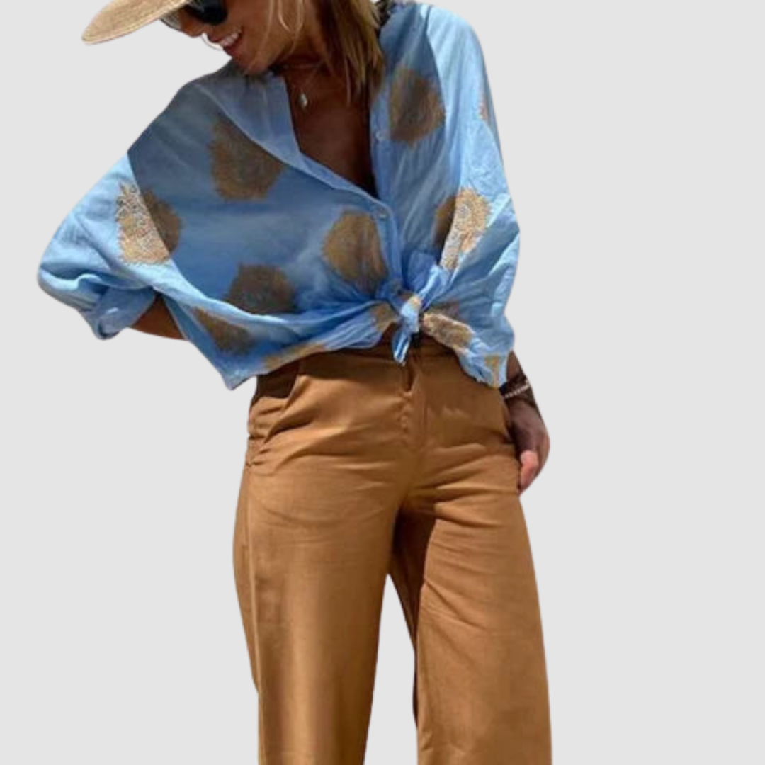 Elvéra | Printed Flow Blouse