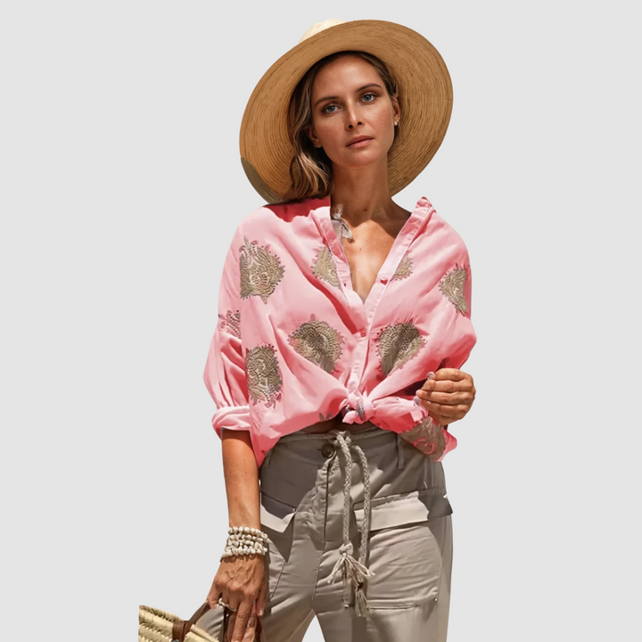 Elvéra | Printed Flow Blouse
