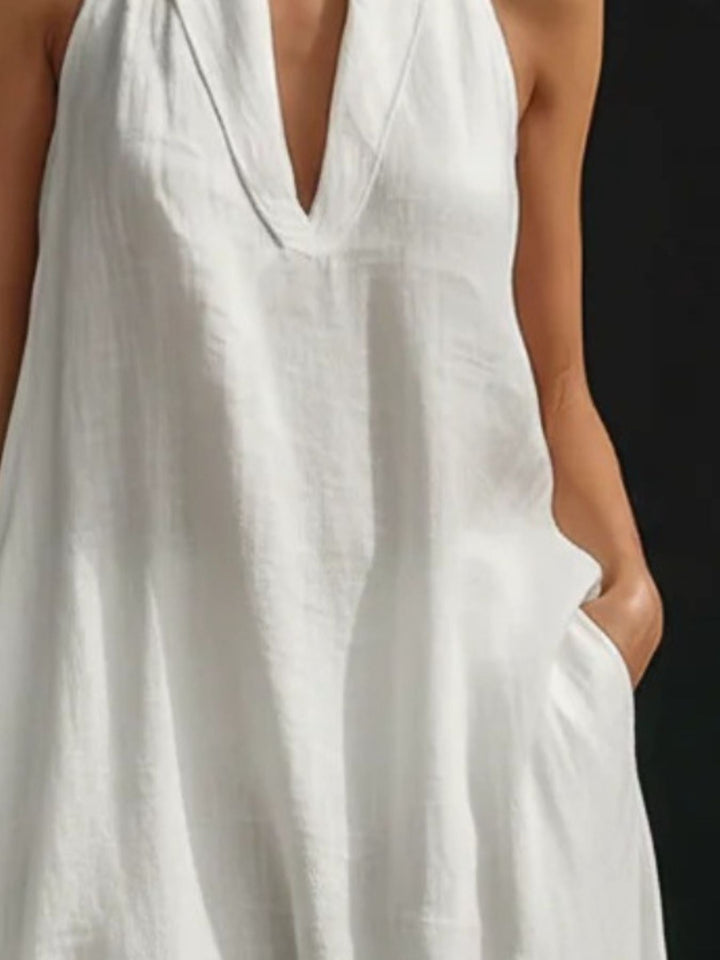 Avena | Halter Maxi Dress