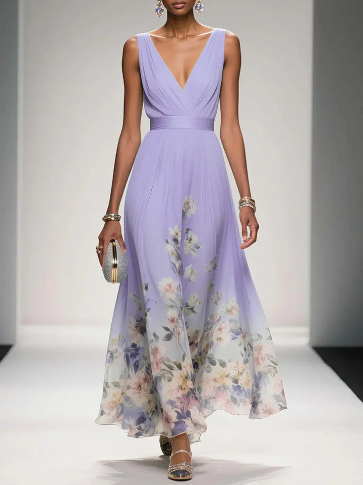 Elara | Robe Maxi Florale