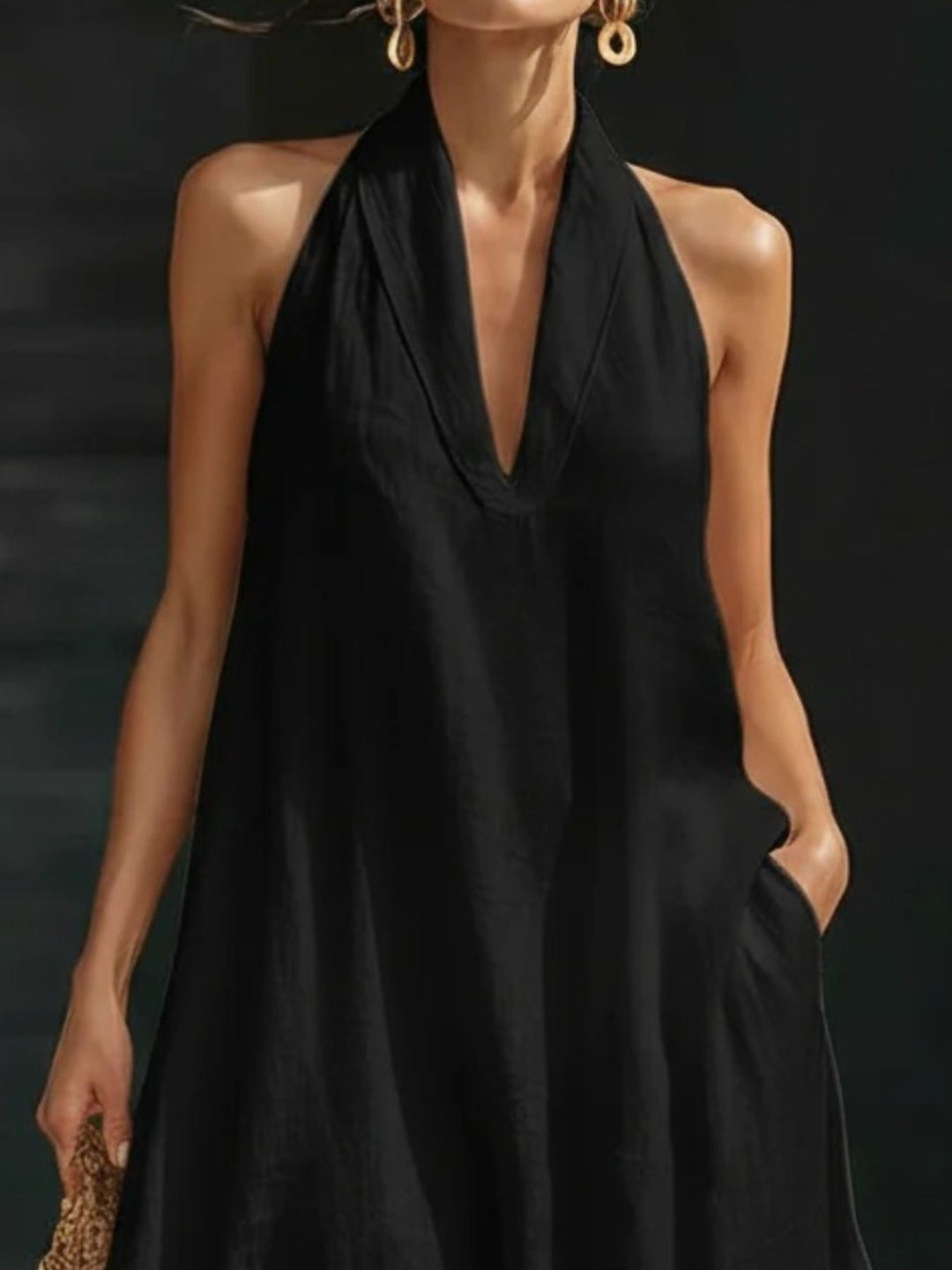 Avena | Halter Maxi Dress