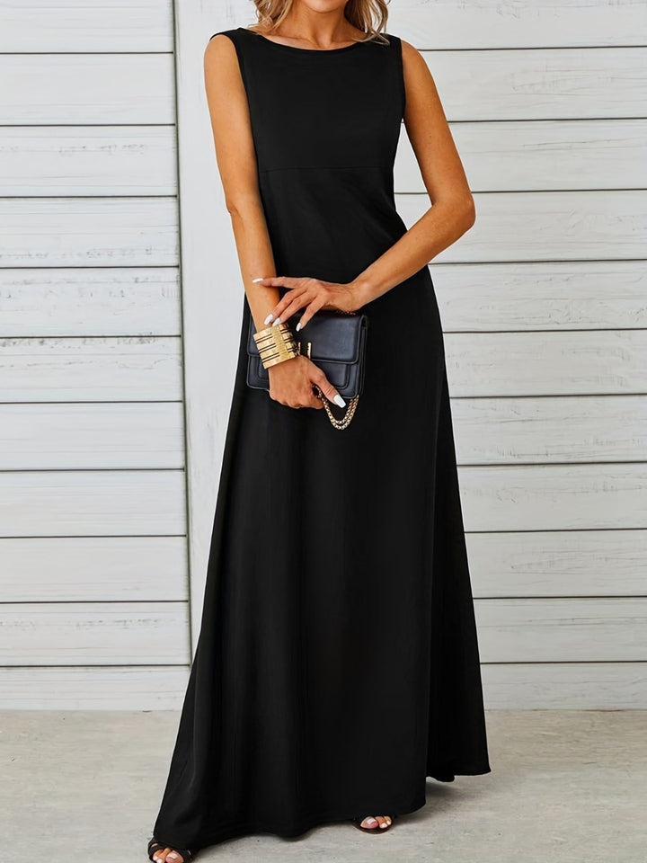 Aveline | Sleeveless Flow Maxi Dress