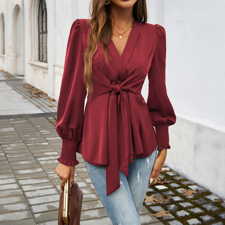 Lina | Wrap Blouse