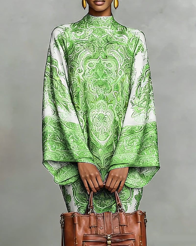 Mireya | Vintage Print Dress