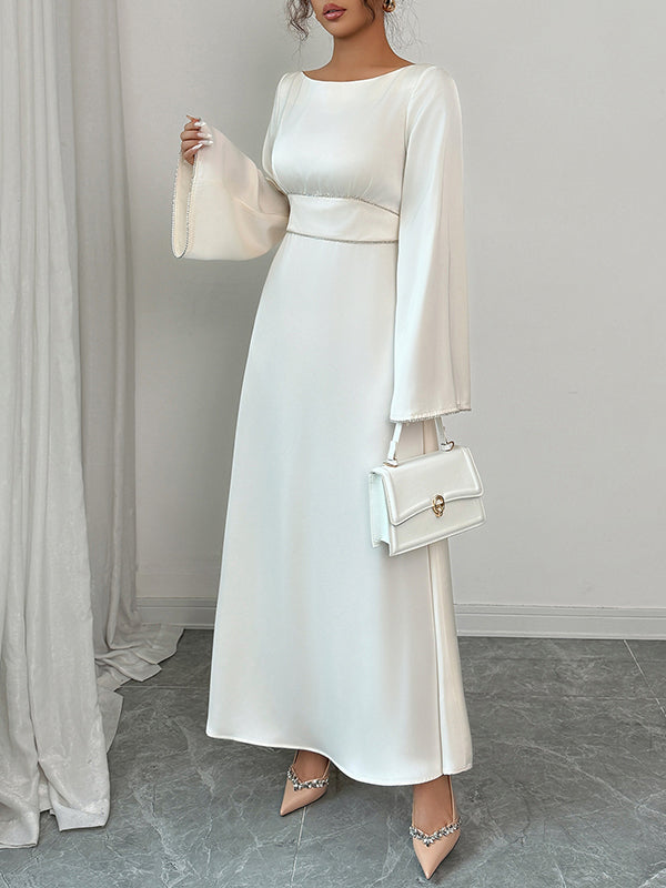 Lina | Tie Waist Maxi Dress