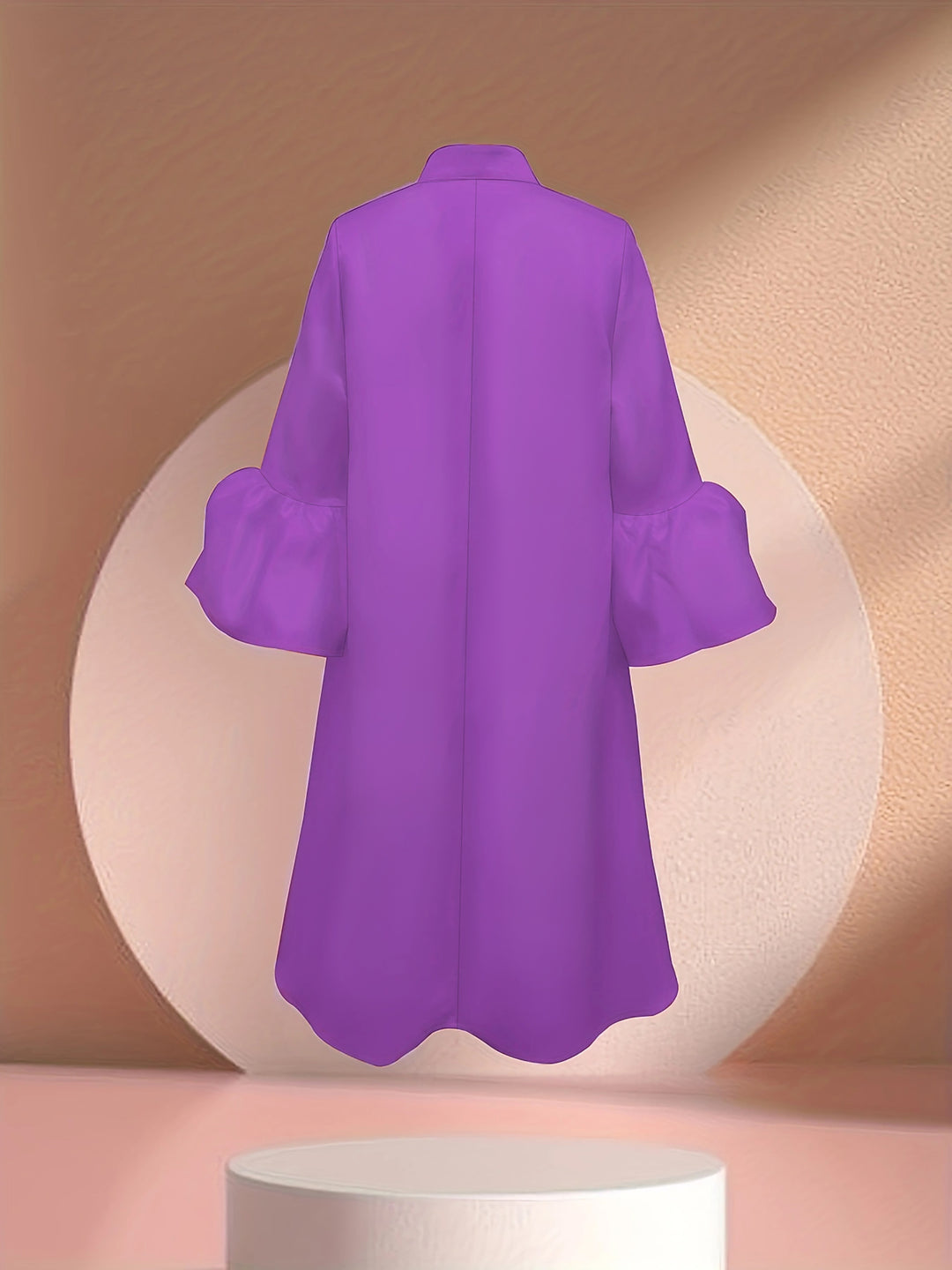 Liana | Mock Neck Midi Dress
