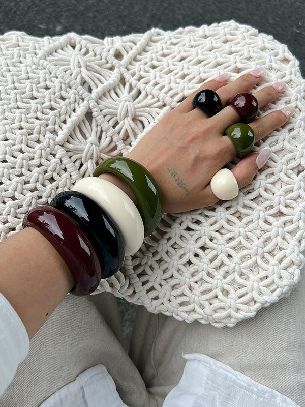 Geometric Resin Set