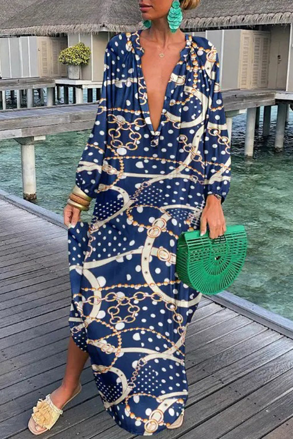 Zora | Printed Maxi Dress