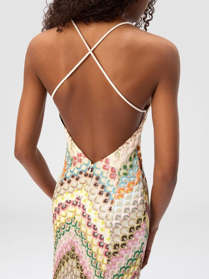 Harper | Crochet Open Knit Dress