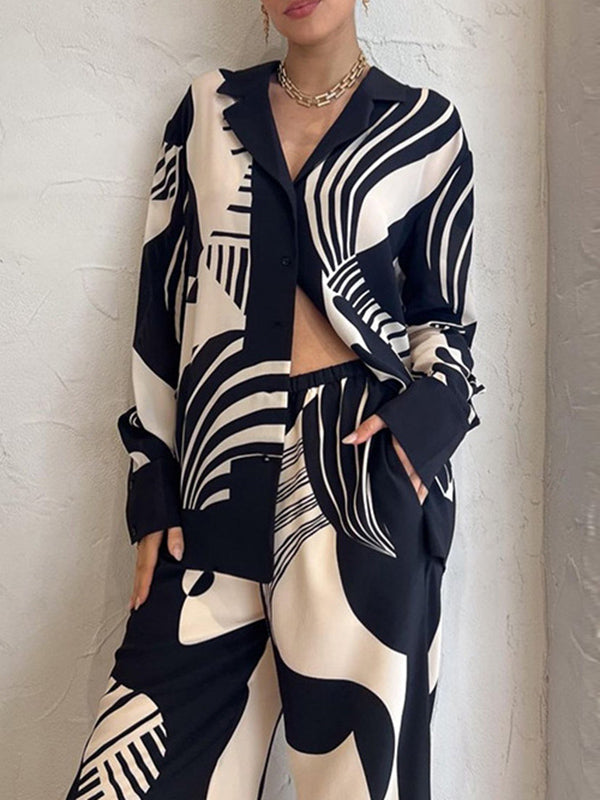 Elle | Printed Two-Piece Set