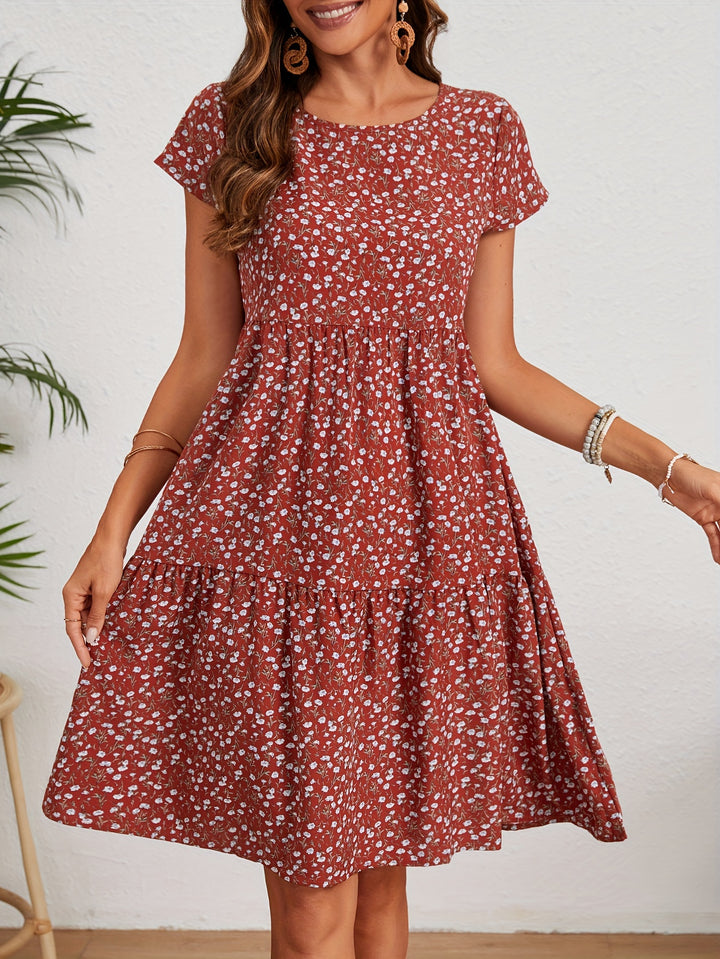 Amelie | Floral Midi Dress