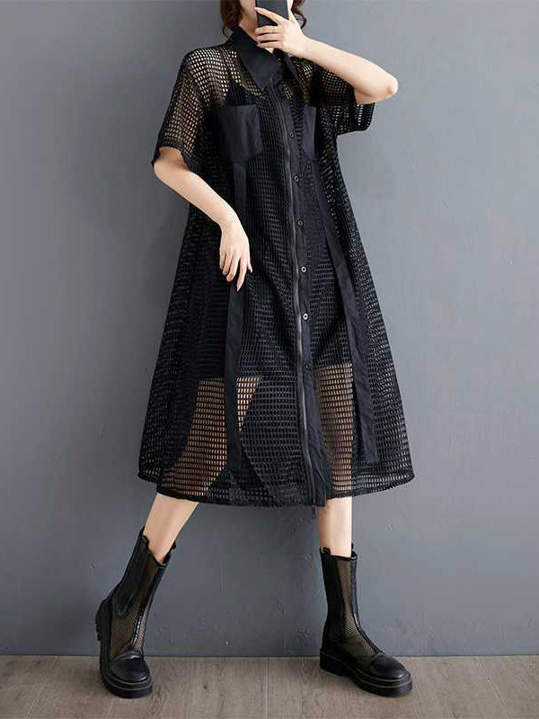 Caelis | Cotton Shirt Dress