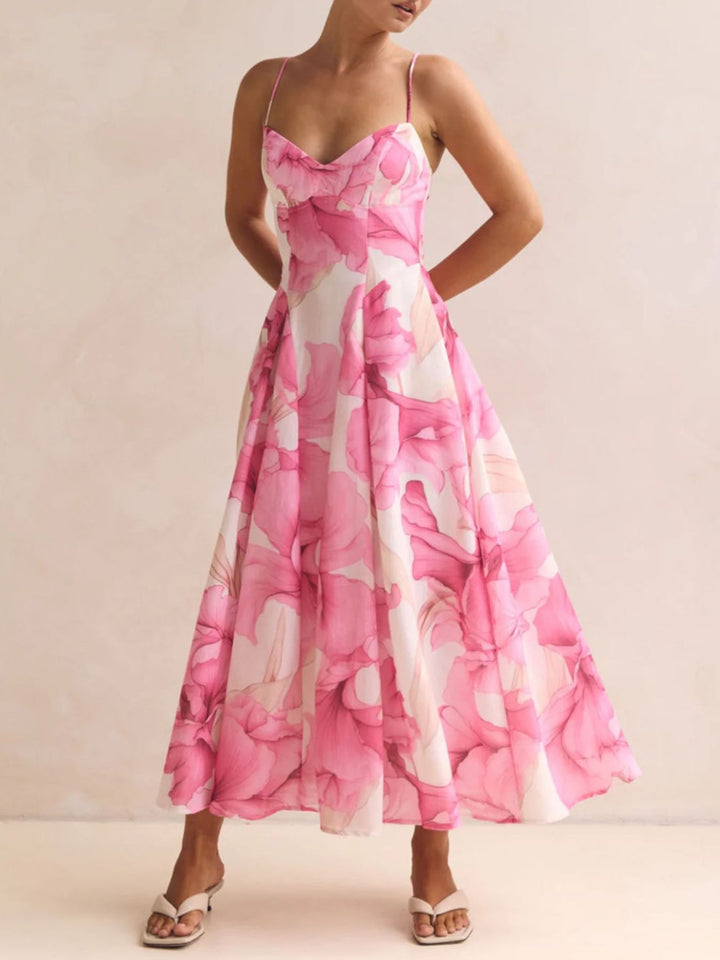 Roséa | Floral Midi Dress